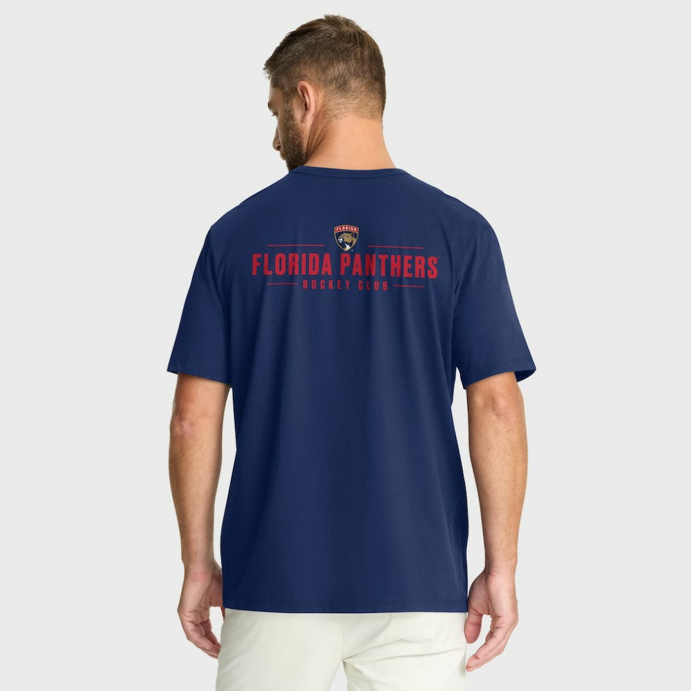 NHL Navy Florida Panthers Fanatics Crash The Net Legacy T-Shirt