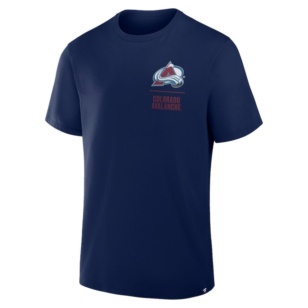 NHL Navy Colorado Avalanche Fanatics Crash The Net Legacy T-Shirt