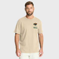 NHL Natural Minnesota Wild Fanatics Crash The Net Legacy T-Shirt