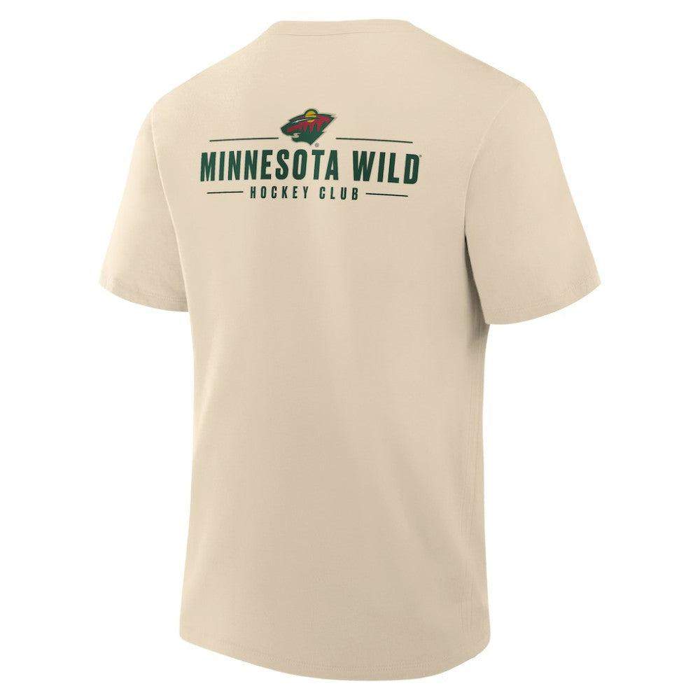 NHL Natural Minnesota Wild Fanatics Crash The Net Legacy T-Shirt