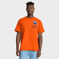 NHL Orange Edmonton Oilers Fanatics Crash The Net Legacy T-Shirt