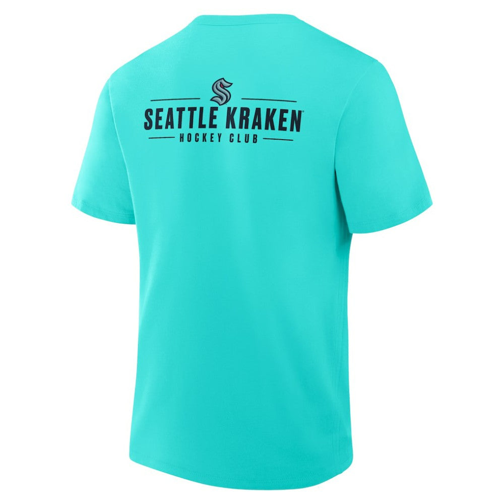 NHL Light Blue Seattle Kraken Fanatics Crash The Net Legacy T-Shirt