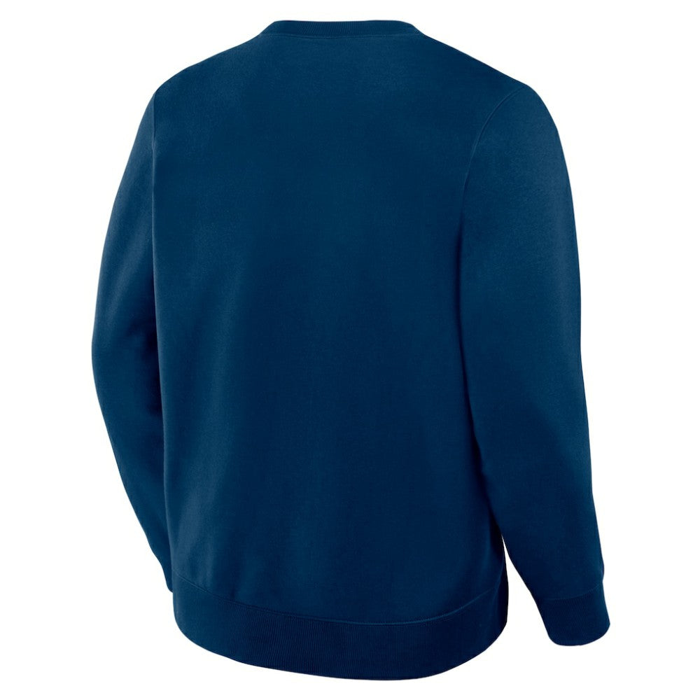 NHL Deep Sea Blue Seattle Kraken Fanatics Stickler Sweatshirt