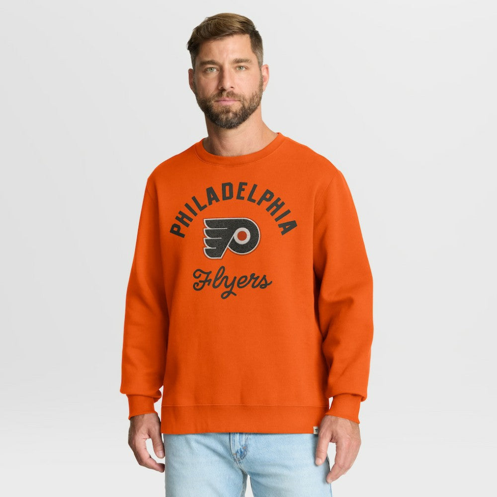 NHL Orange Philadelphia Flyers Fanatics  Stickler Sweatshirt