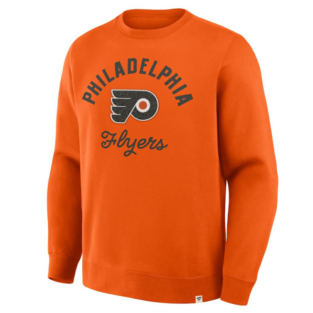 NHL Orange Philadelphia Flyers Fanatics  Stickler Sweatshirt
