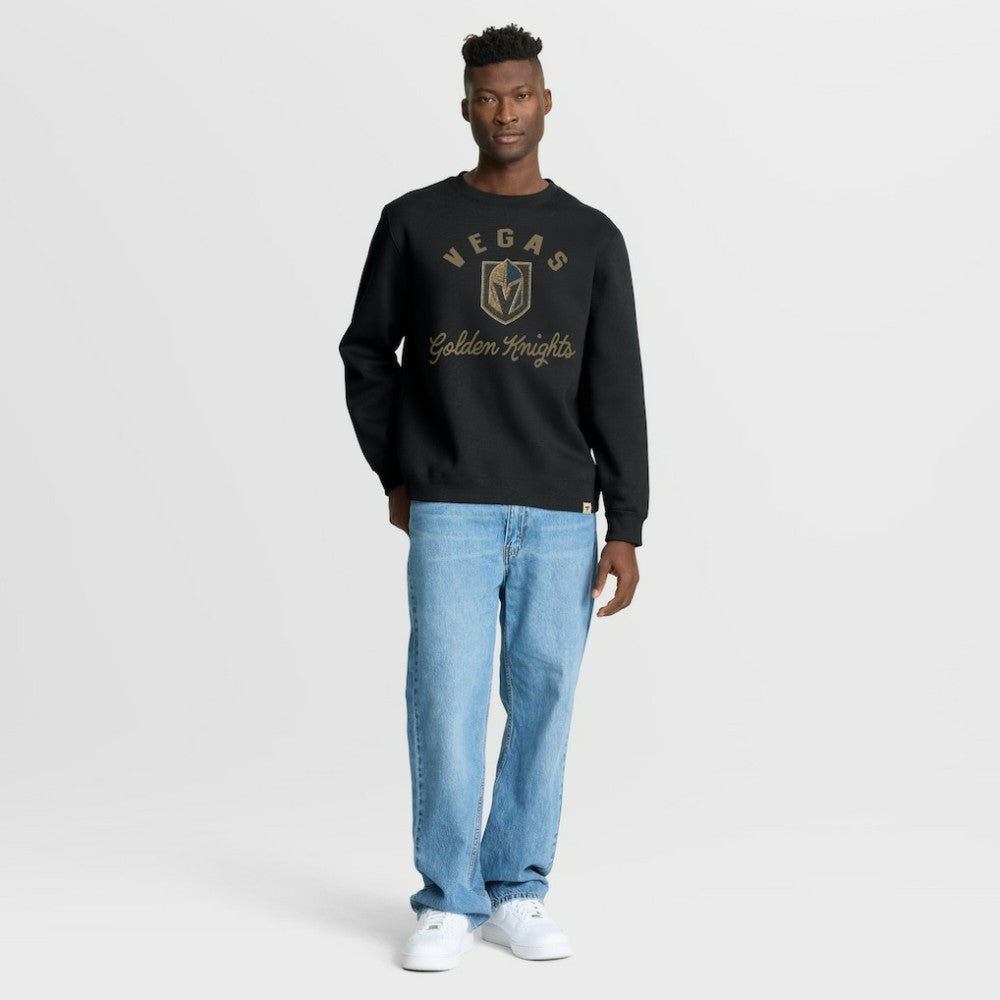 NHL Black Vegas Golden Knights Fanatics  Stickler Sweatshirt