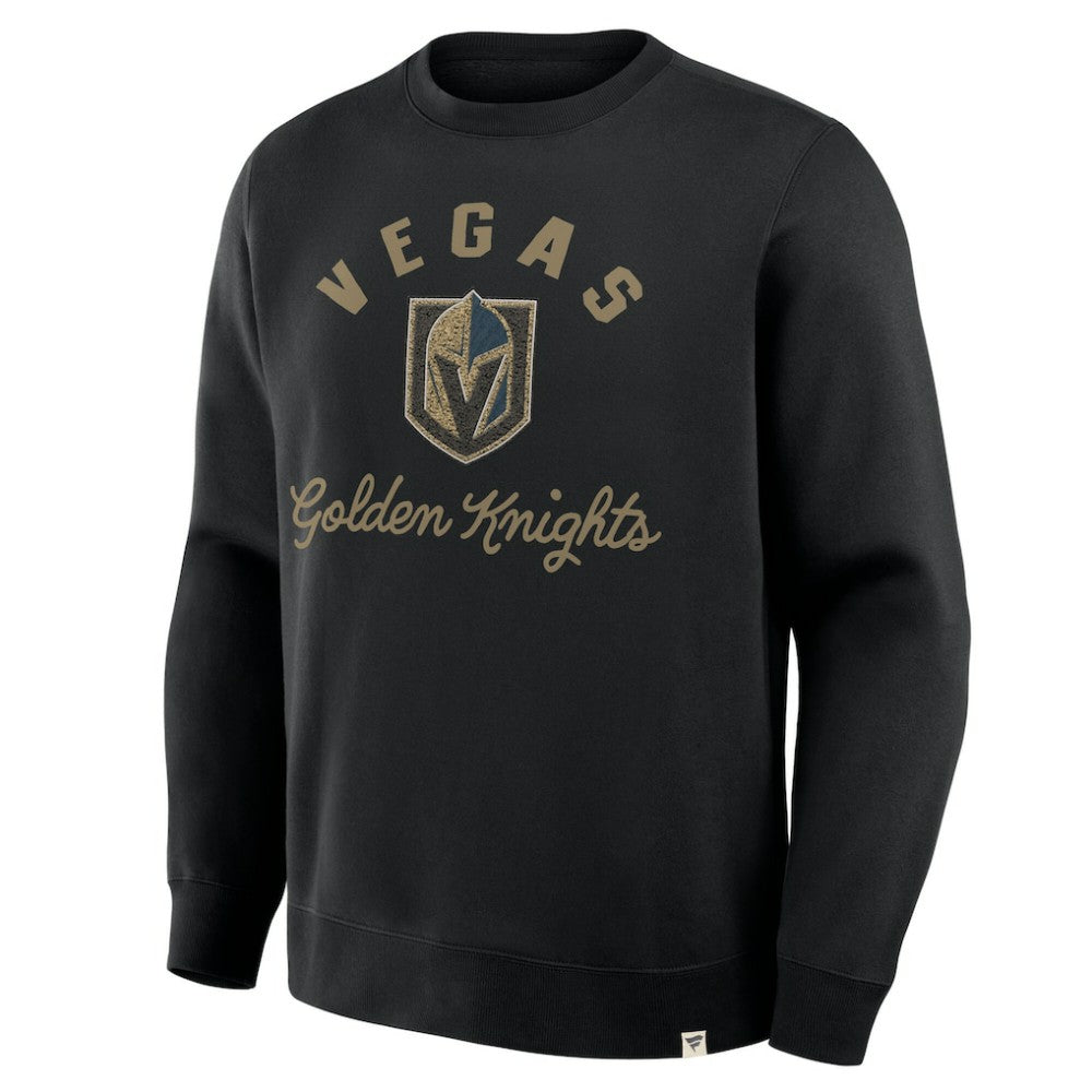 NHL Black Vegas Golden Knights Fanatics  Stickler Sweatshirt