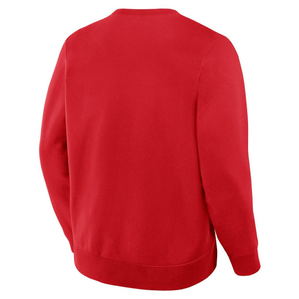 NHL Red Carolina Hurricanes Fanatics  Stickler Sweatshirt