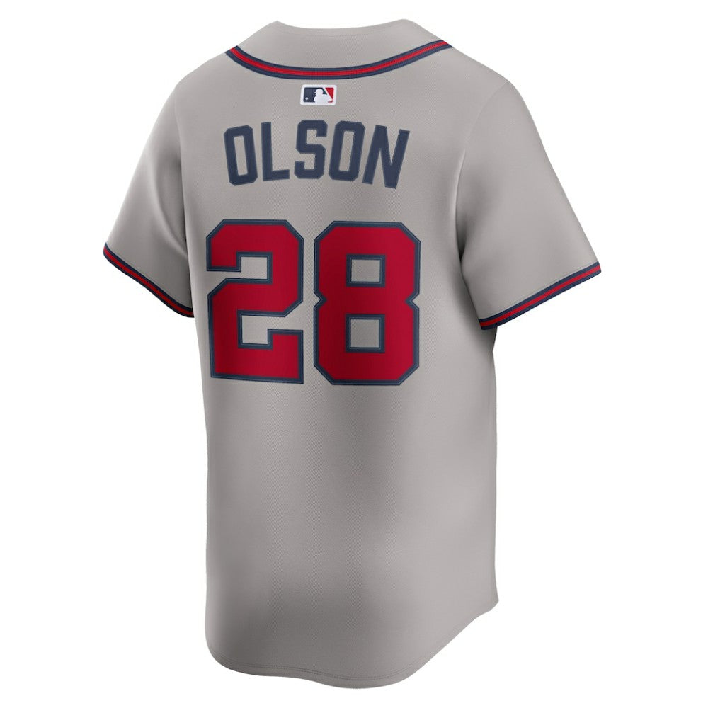 MLB Matt Olson Atlanta Braves Nike Road Limited Player Jersey