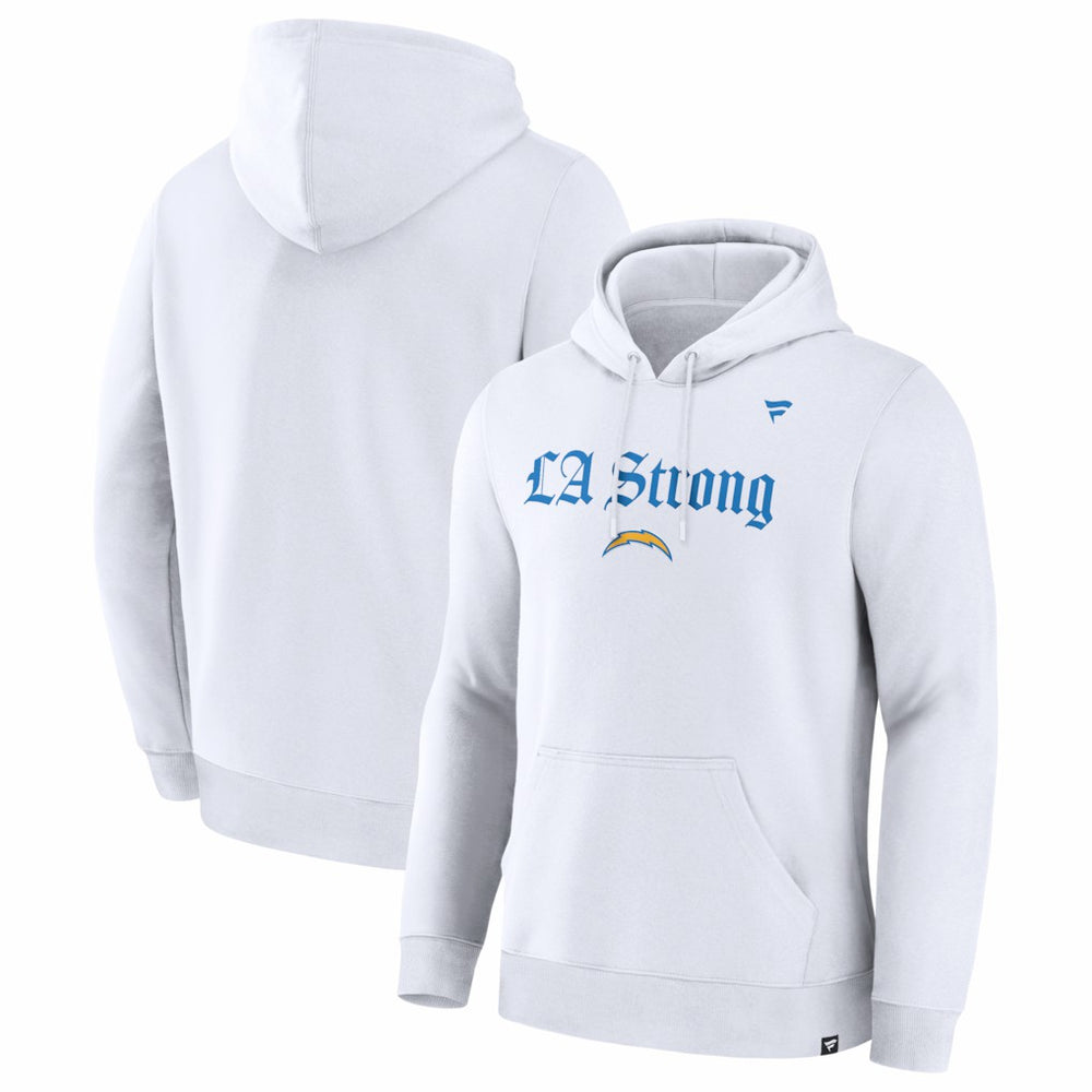 Unisex LA Strong Premium Fleece Pullover Hoodie - Los Angeles Chargers