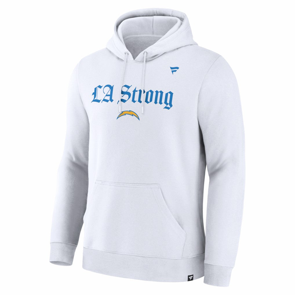 Unisex LA Strong Premium Fleece Pullover Hoodie - Los Angeles Chargers
