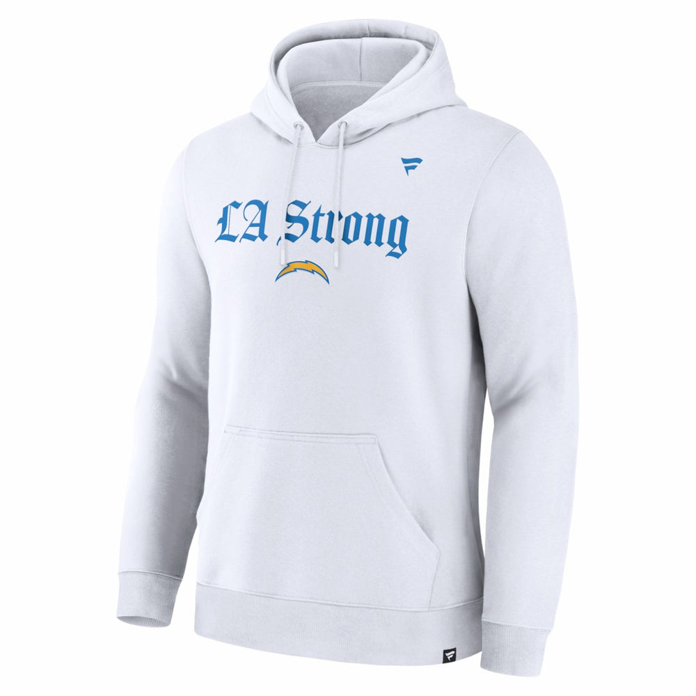 Unisex LA Strong Premium Fleece Pullover Hoodie - Los Angeles Chargers