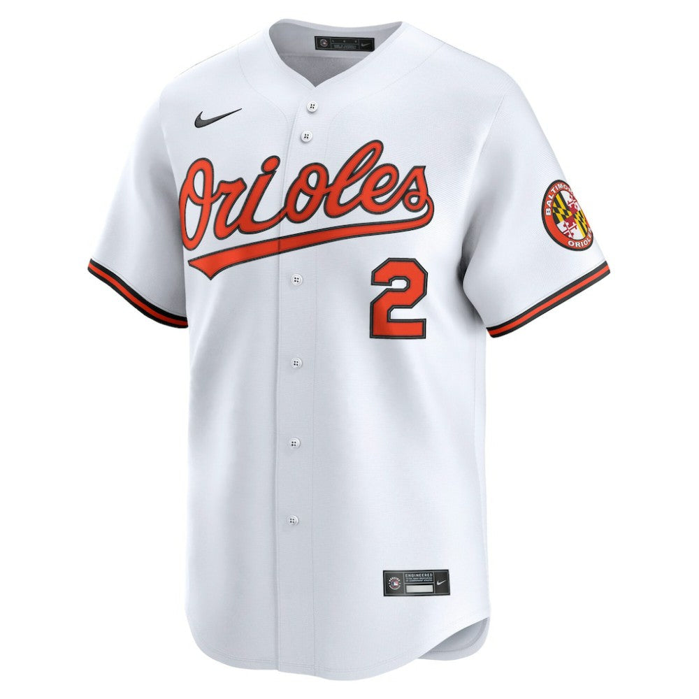 MLB Gunnar Henderson Baltimore Orioles Nike Home Limited Player Jersey