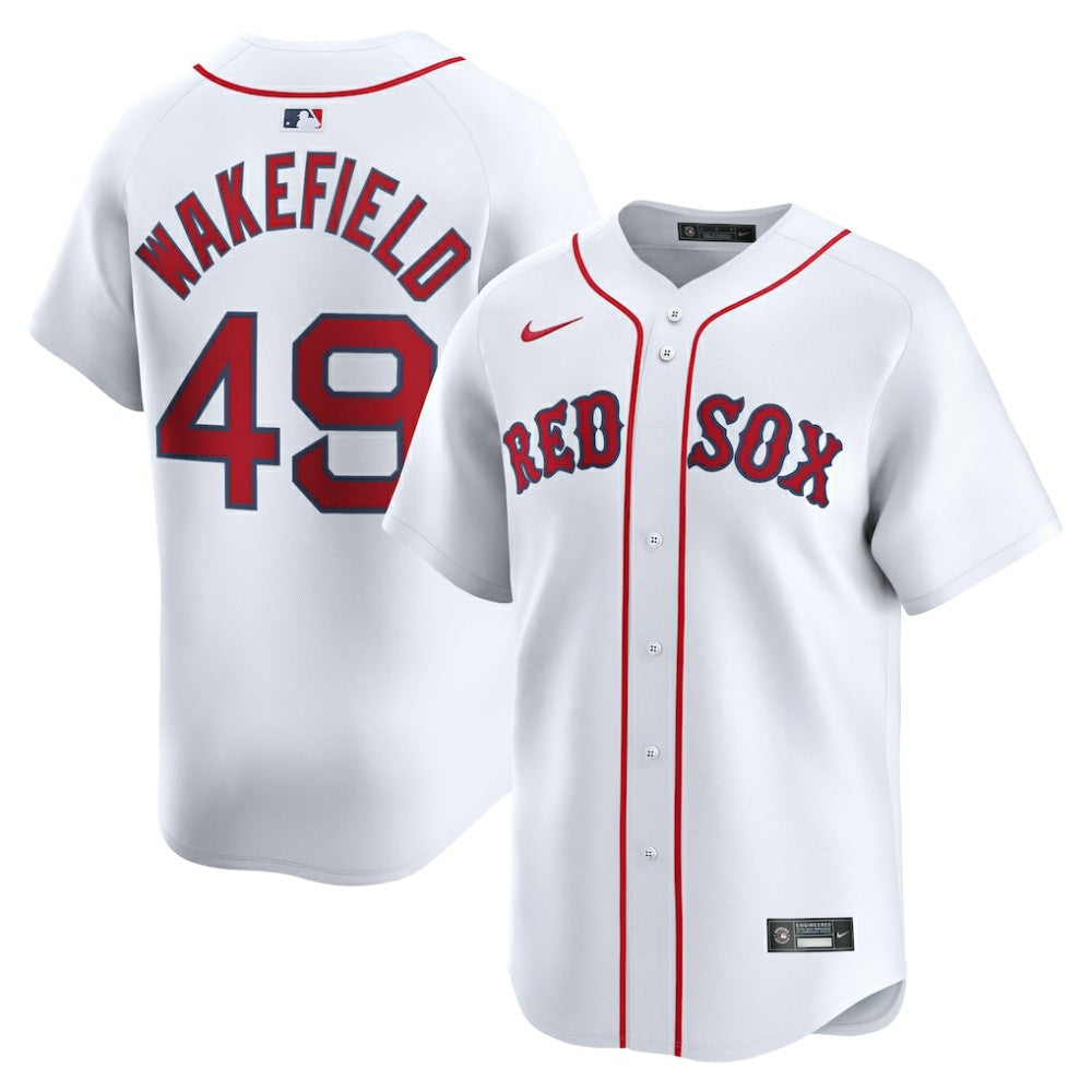 MLB Tim Wakefield Boston Red Sox Nike Home Limited Player Jersey
