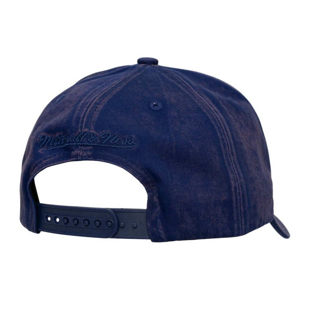 NHL Navy Toronto Maple Leafs Mitchell & Ness Downtown Snow Wash Pro-Crown Adjustable Hat