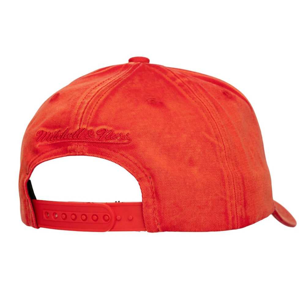 NHL Red Detroit Red Wings Mitchell & Ness Downtown Snow Wash Pro-Crown Adjustable Hat