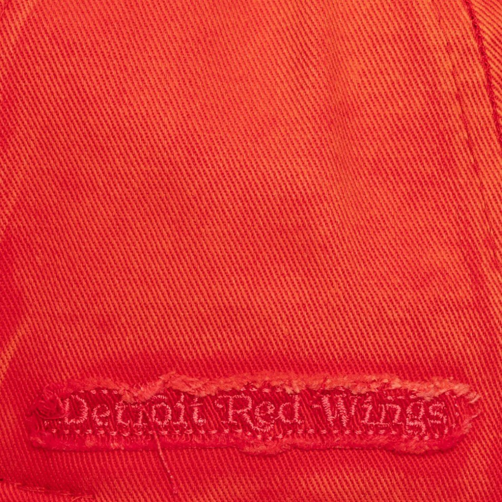 NHL Red Detroit Red Wings Mitchell & Ness Downtown Snow Wash Pro-Crown Adjustable Hat