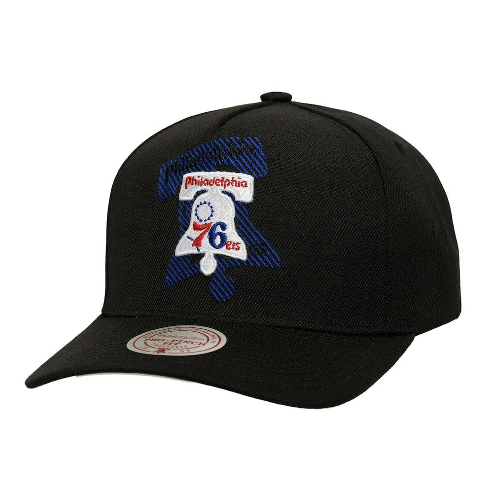 NBA Philadelphia 76ers Tilted Pro Pinch Adjustable Hat