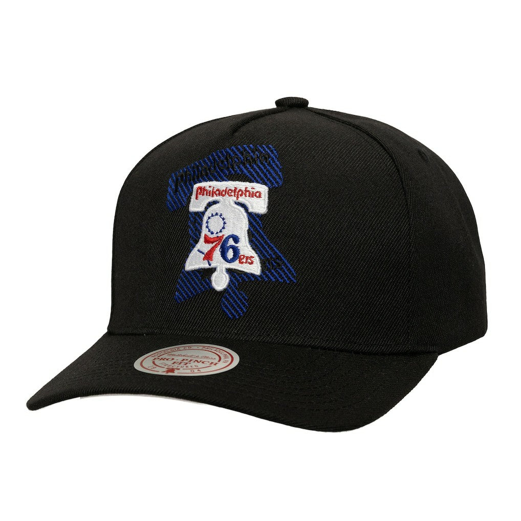 NBA Philadelphia 76ers Tilted Pro Pinch Adjustable Hat