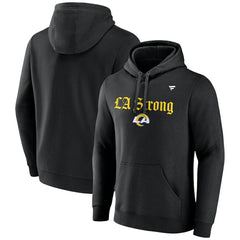 Unisex LA Strong Fleece Pullover Hoodie - Los Angeles Rams