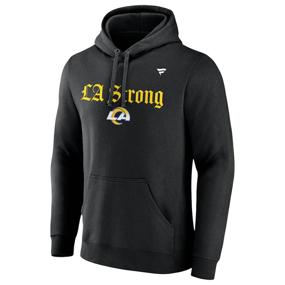 Unisex LA Strong Fleece Pullover Hoodie - Los Angeles Rams