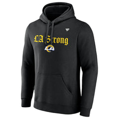 Unisex LA Strong Fleece Pullover Hoodie - Los Angeles Rams