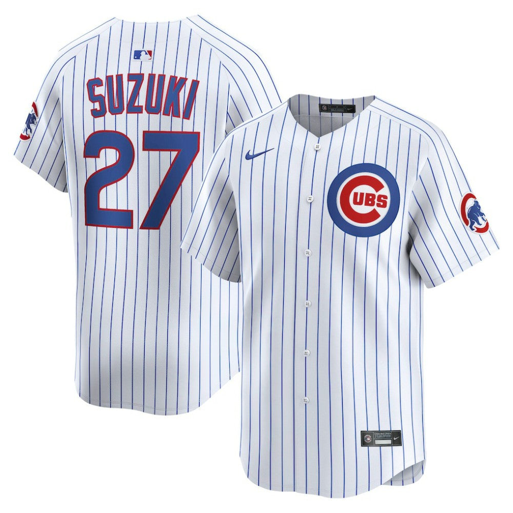 MLB Seiya Suzuki Chicago Cubs Nike Home Limited Player Jersey