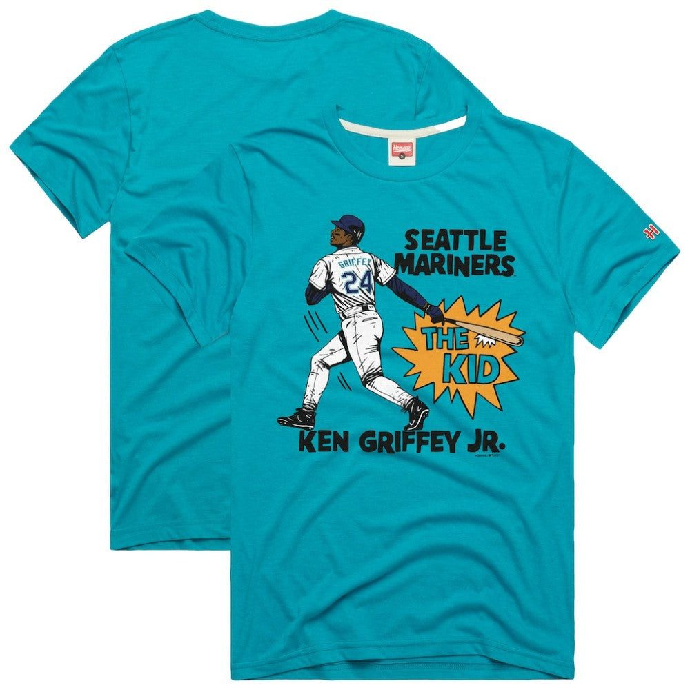 MLB Ken Griffey Jr. Seattle Mariners Homage Graphic Player T-Shirt
