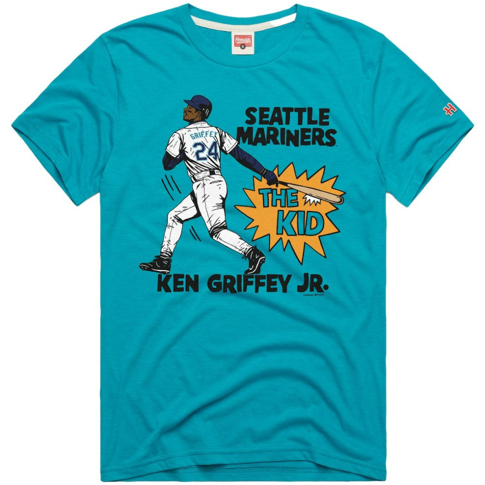 MLB Ken Griffey Jr. Seattle Mariners Homage Graphic Player T-Shirt