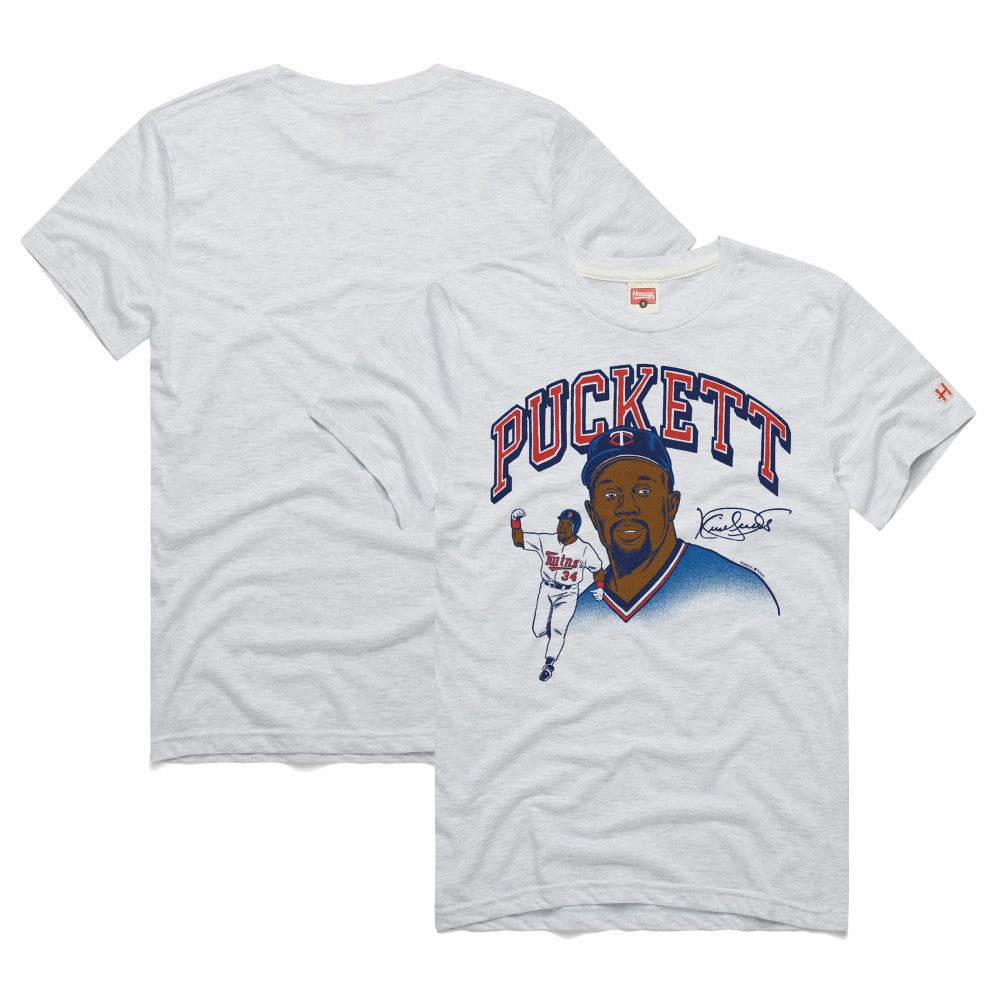 MLB Kirby Puckett Minnesota Twins Homage Graphic Player Tri-Blend T-Shirt