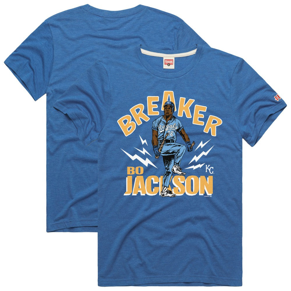 MLB Bo Jackson Kansas City Royals Homage Graphic Player T-Shirt