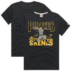 MLB Paul Skenes Pittsburgh Pirates Homage Graphic Player Tri-Blend T-Shirt