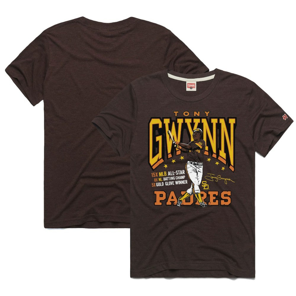 MLB Tony Gwynn San Diego Padres Homage Graphic Player T-Shirt