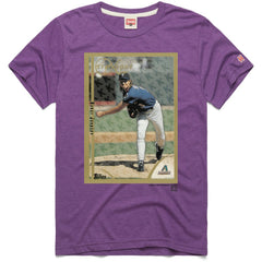 MLB Randy Johnson Arizona Diamondbacks Homage 1999 Topps Baseball Card Player T-Shirt