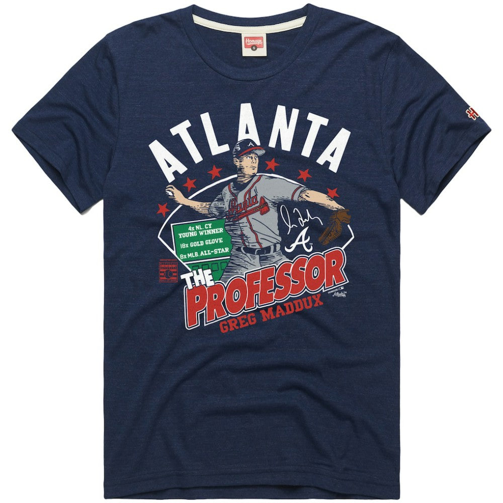 MLB Greg Maddux Atlanta Braves Homage Graphic Player T-Shirt