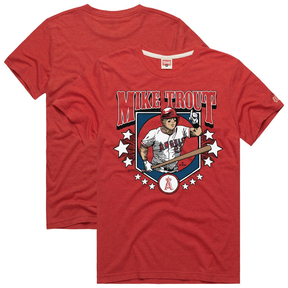 MLB Mike Trout Los Angeles Angels Homage Graphic Player T-Shirt