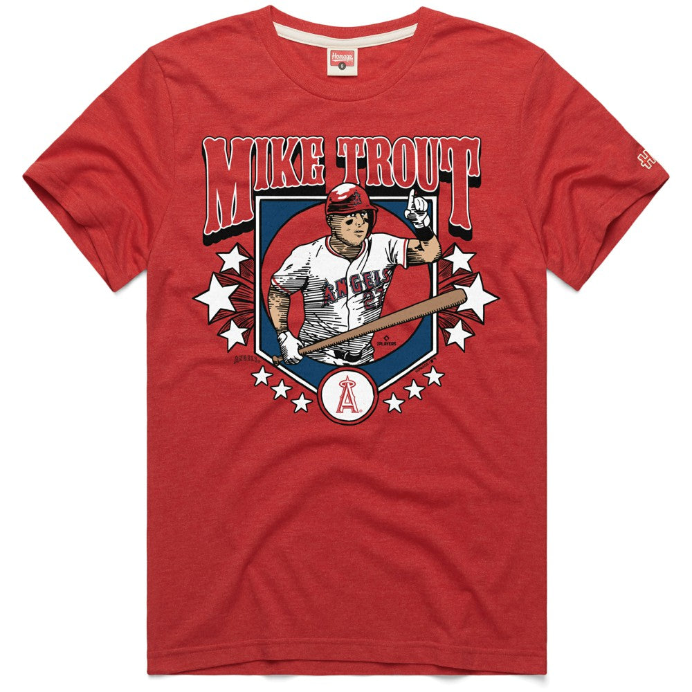 MLB Mike Trout Los Angeles Angels Homage Graphic Player T-Shirt