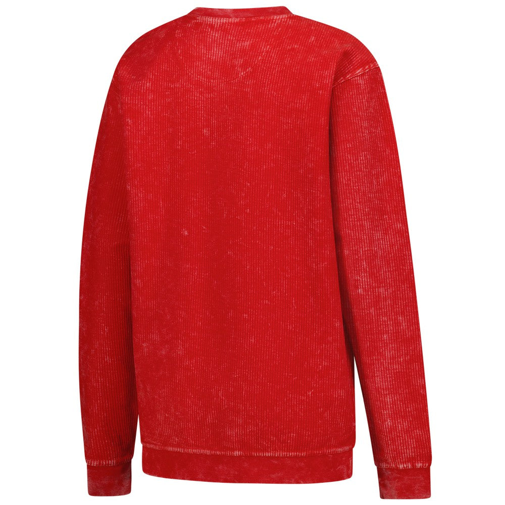 MLB Cincinnati Reds G-III 4Her by Carl Banks Women's Comfy Cord Pullover Sweatshirt