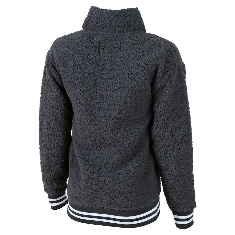 MLB Los Angeles Dodgers G-III 4Her by Carl Banks Women's Play Action Sherpa Fleece Quarter-Zip Jacket