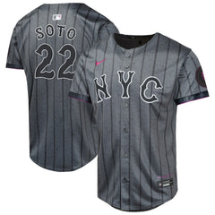 MLB Juan Soto New York Mets Nike Youth City Connect Limited Jersey