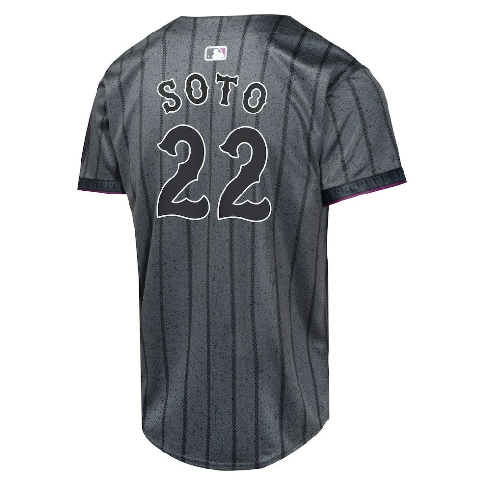 MLB Juan Soto New York Mets Nike Youth City Connect Limited Jersey