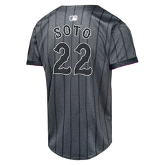 MLB Juan Soto New York Mets Nike Youth City Connect Limited Jersey