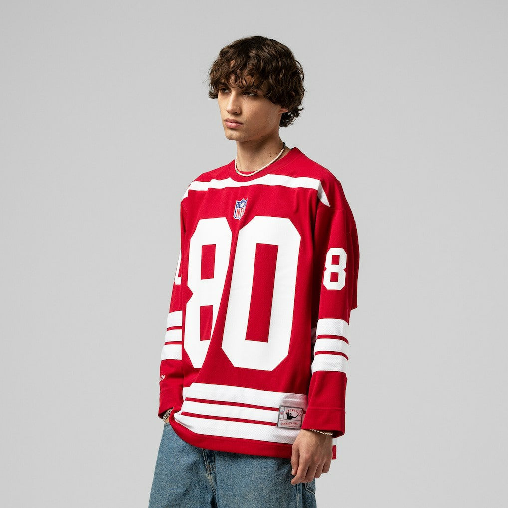 Jerry Rice  Maxxed Out Fashion Hockey Jersey - San Francisco 49ers