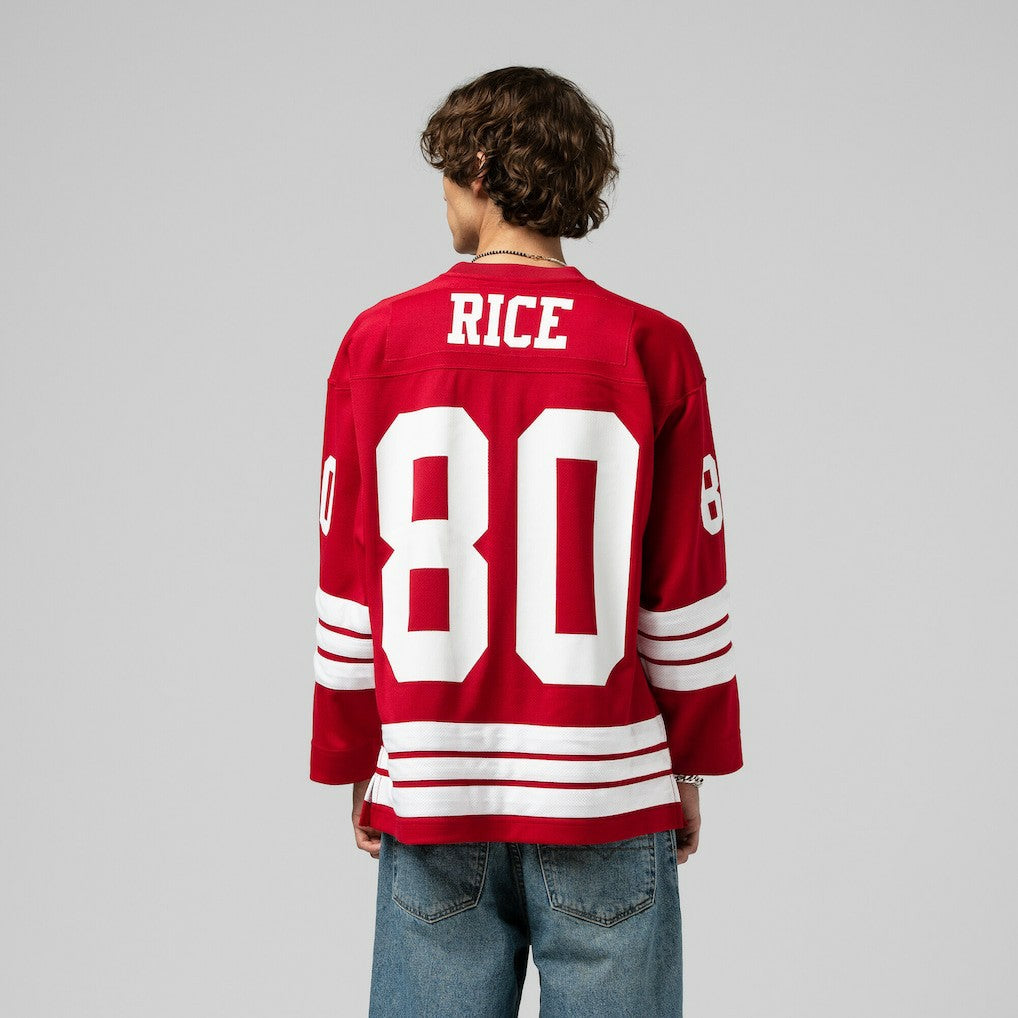 Jerry Rice  Maxxed Out Fashion Hockey Jersey - San Francisco 49ers