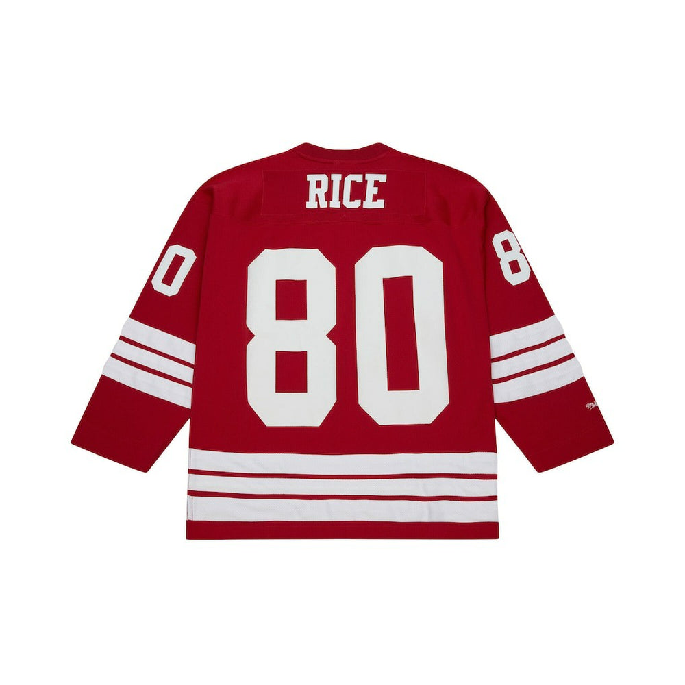 Jerry Rice  Maxxed Out Fashion Hockey Jersey - San Francisco 49ers