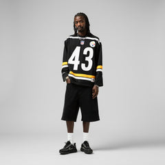 Troy Polamalu  Maxxed Out Fashion Hockey Jersey - Pittsburgh Steelers