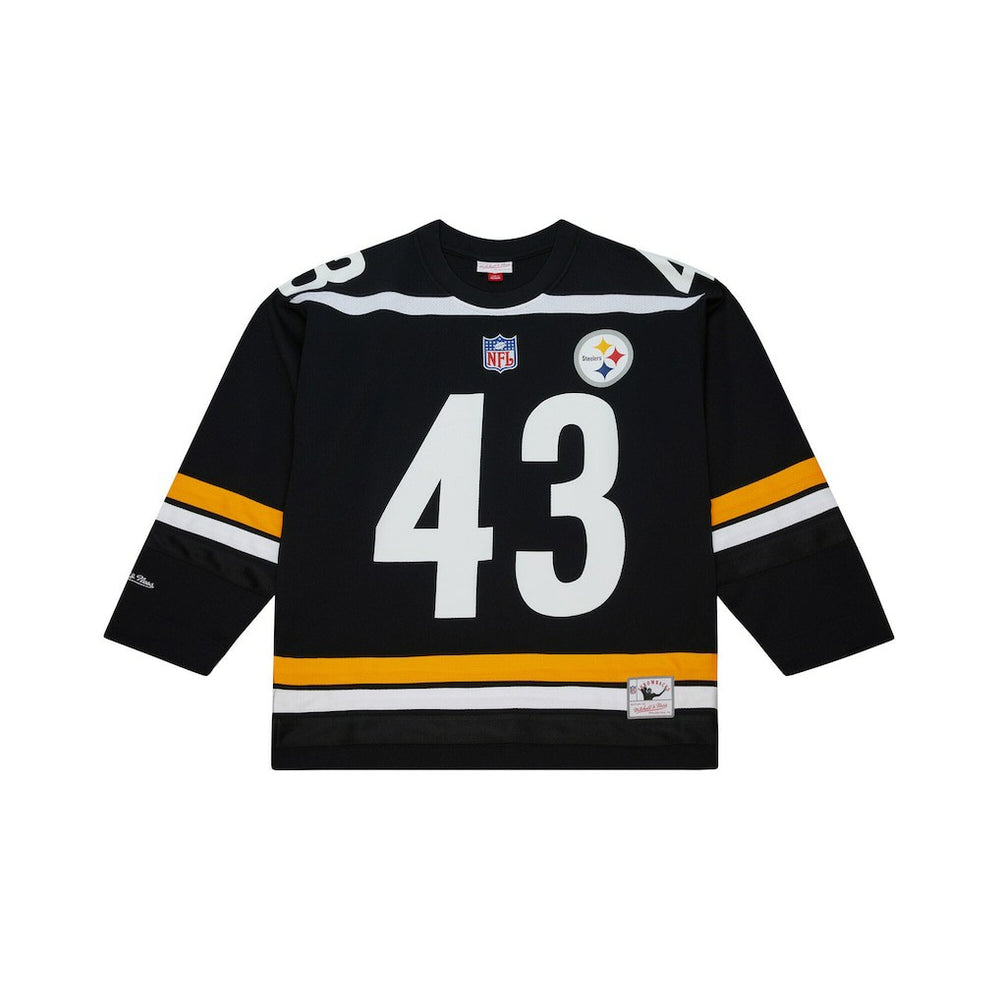 Troy Polamalu  Maxxed Out Fashion Hockey Jersey - Pittsburgh Steelers