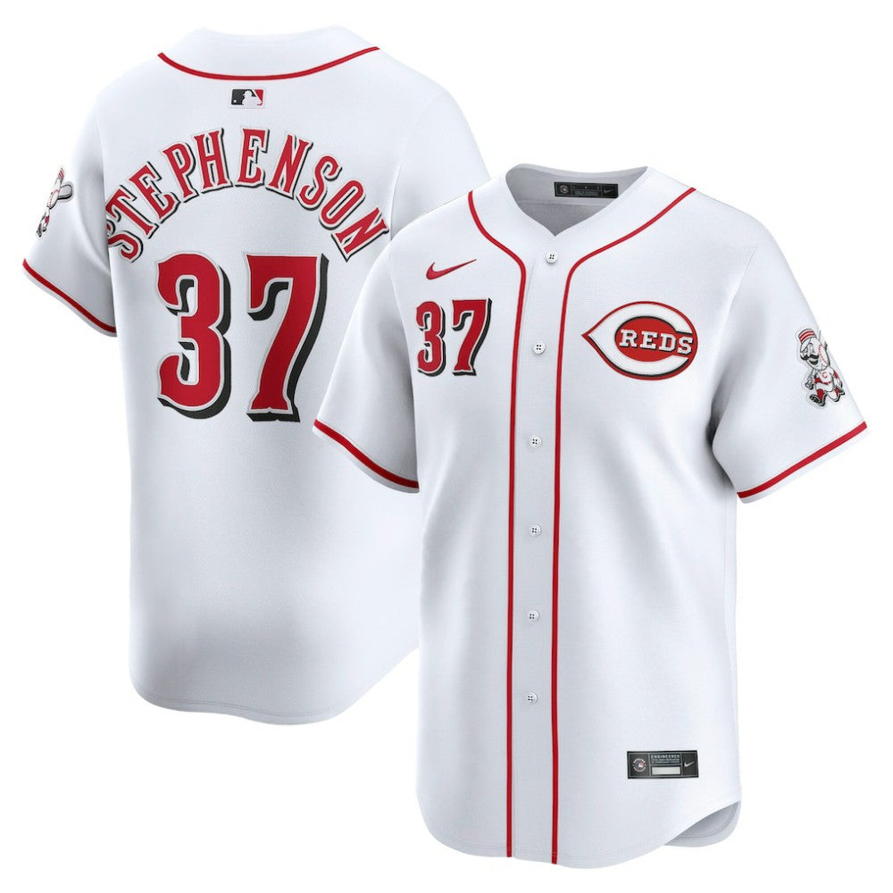 MLB Tyler Stephenson Cincinnati Reds Nike Home Limited Player Jersey