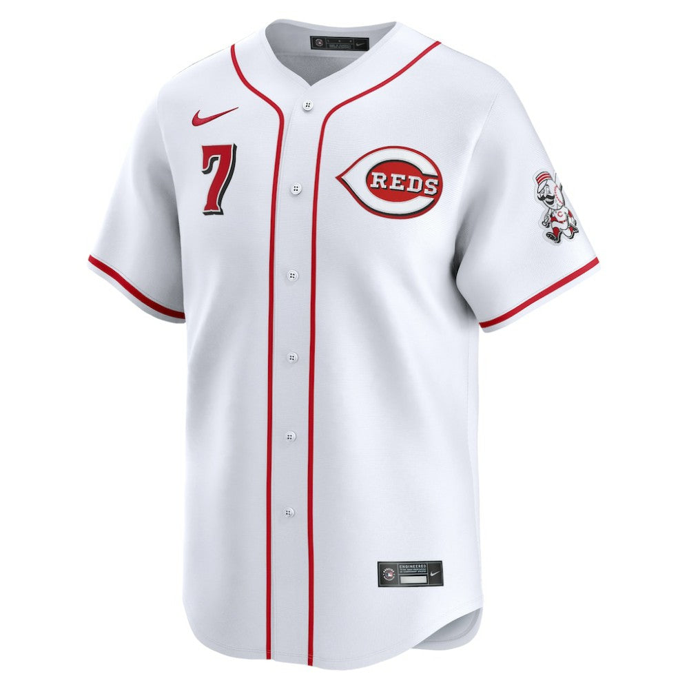 MLB Spencer Steer Cincinnati Reds Nike Home Limited Player Jersey