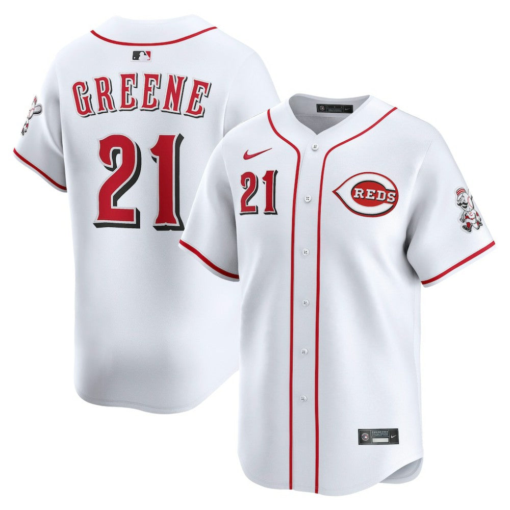MLB Hunter Greene Cincinnati Reds Nike Home Limited Player Jersey